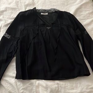 Brand new embroidered blouse from anine bing